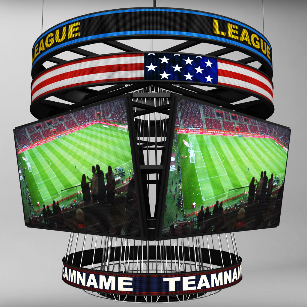 Jumbotron scoreboard sport pack by kr3atura 3DOcean